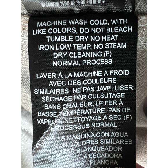 Kuhl Womens 16 Summer Linen Blend Cabo Kapri Lightweight Pants Gray Style 6407 - Picture 8 of 10